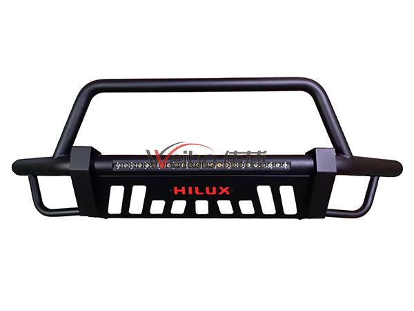 4x4 Car Accessories Black Powder Coated Bullbar for Hilux Revo
