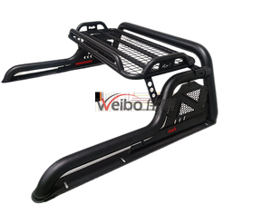 F20 Style Strong Black Steel Powder Coated Rollbar Sport Bar for TOYOTA Hilux Vigo