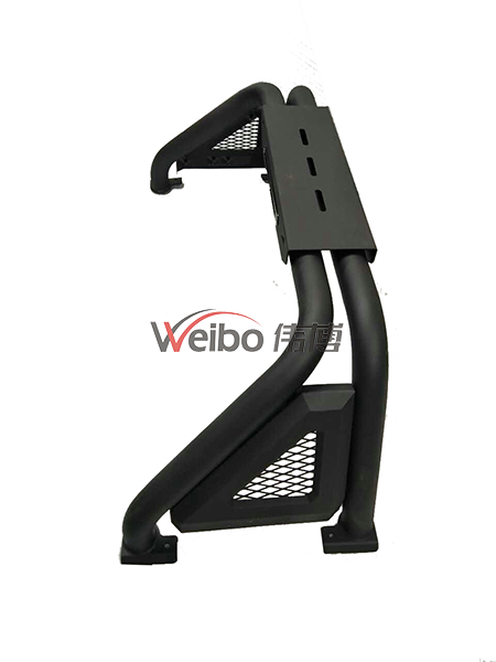 Black Steel Roll Bar for Toyota Hilux Revo