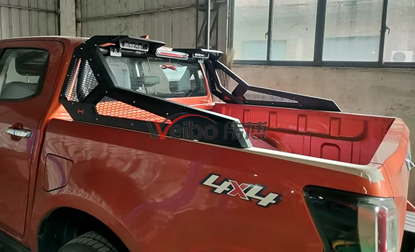 F25 Style Black Iron Steel Roll Bar for D-Max 2020