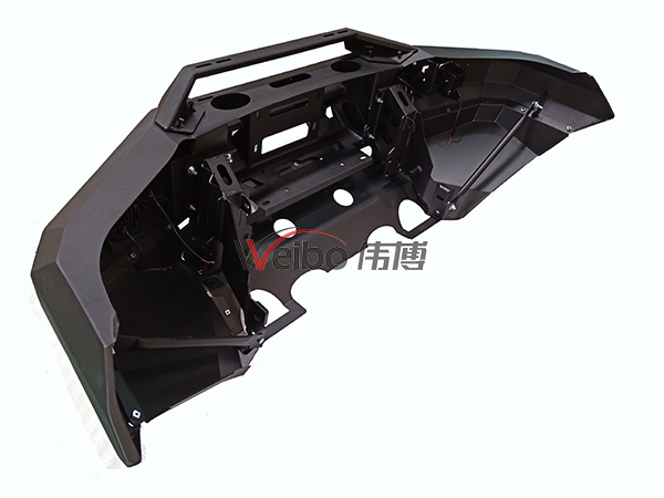 Easy Installation Strong Texture Black Front Bumper