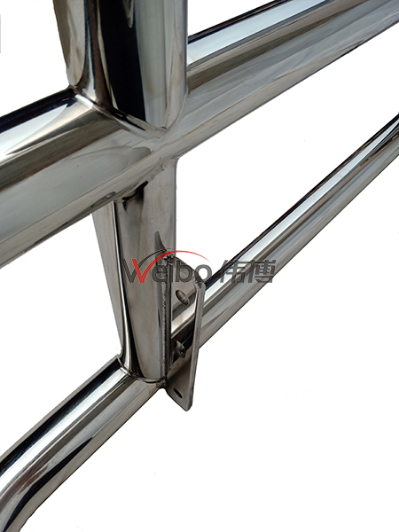 4x4 Car Accessories Stainless Steel High Polishing Front Grille Guard