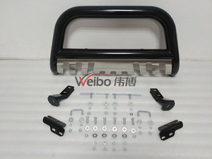 2.5 Inch Car Accessories Anti Roll Iron Steel Bull Bar for Truck
